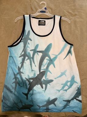 American Eagle Outfitters Black & White Mesh Flex Label Top